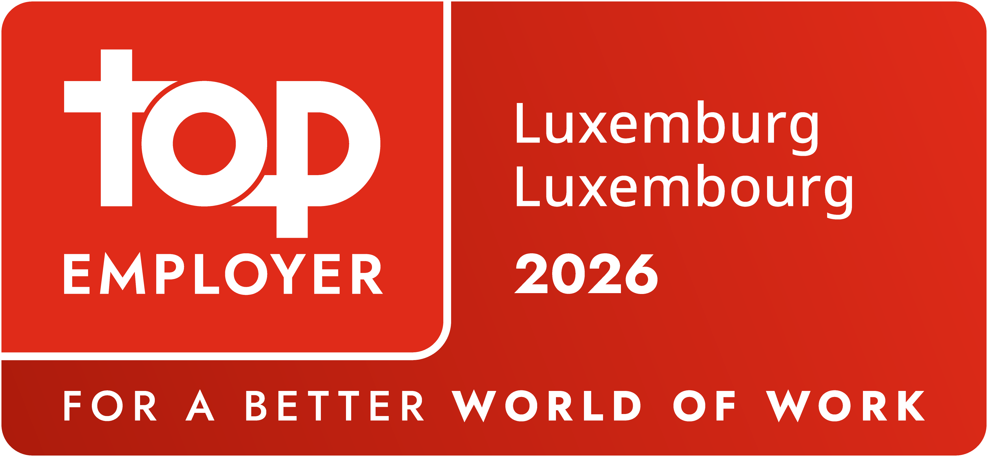 Top Employer Luxembourg 2026